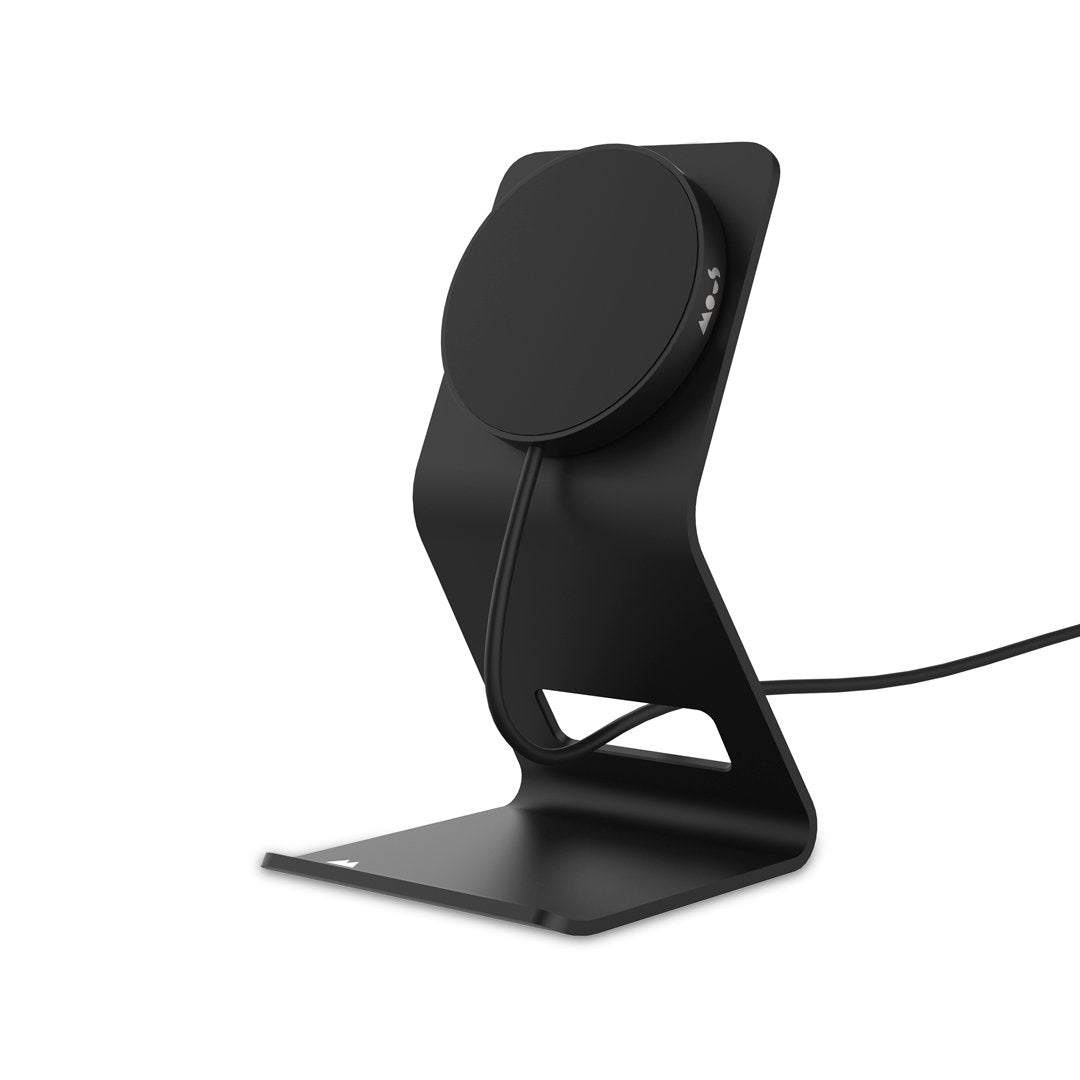 mous-matte-black-chargeur-sans-fil-et-support-compatible-magsafe image 1