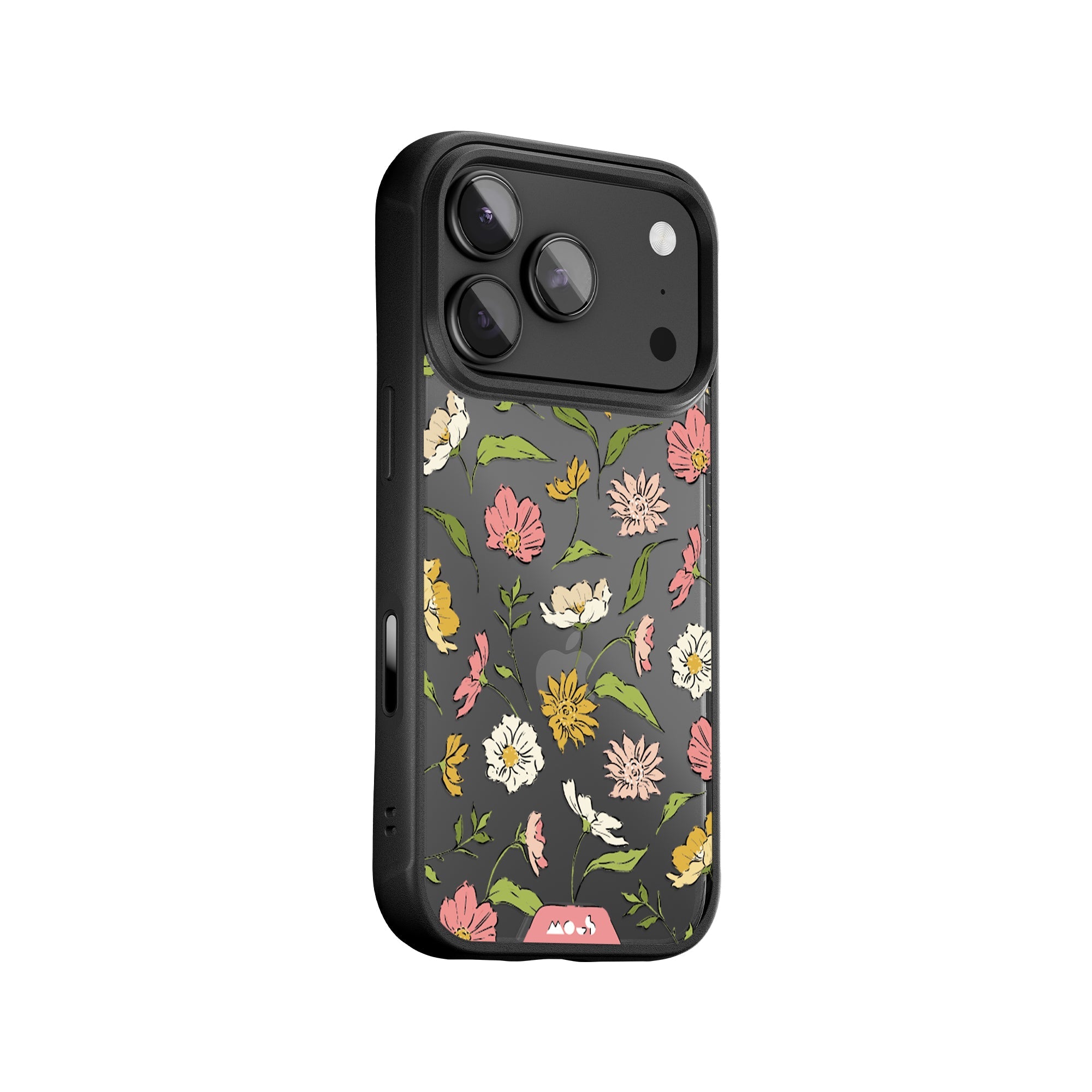 mous-floral-pink-flowers-coque-de-protection-rose-pour-iphone-12-12-mini image 1