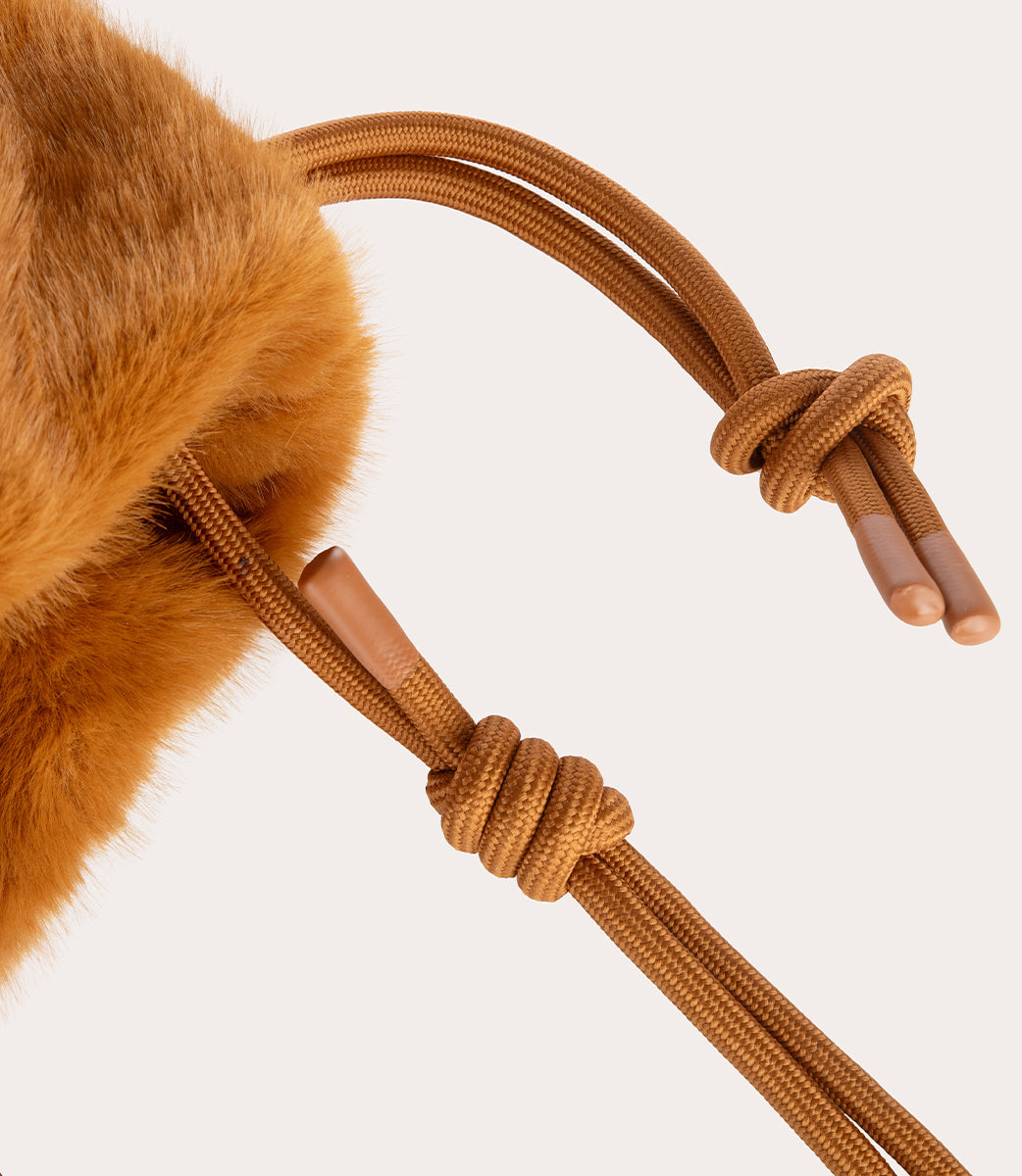 tucano-nina-fur-mini-sac-bandouli-re-fausse-fourrure image 5