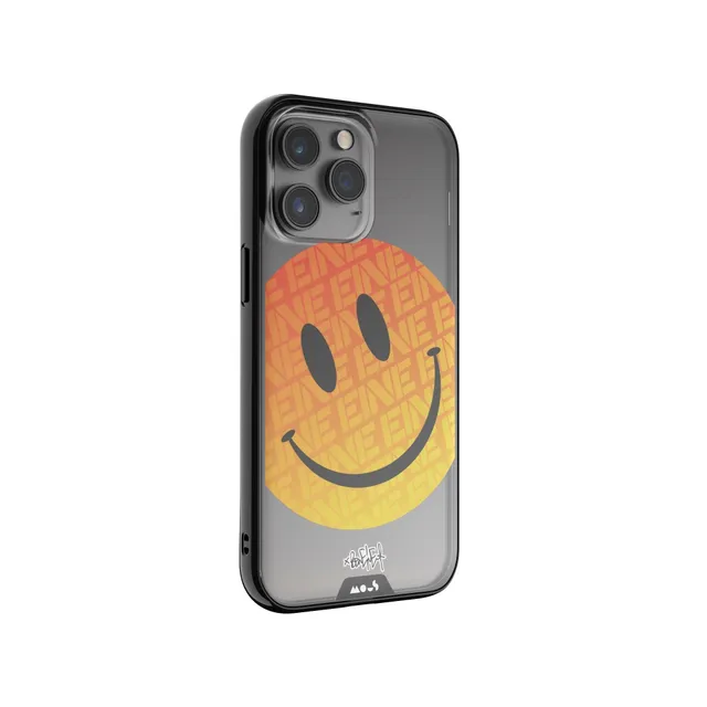 coque-de-protection-mous-x-ben-eine-orange-smiley-typography-magsafe-pour-iphone image 1