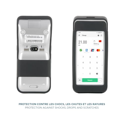 mobilis-coque-de-protection-en-silicone-noire-pour-terminal-de-paiement-pax-a920 image 8