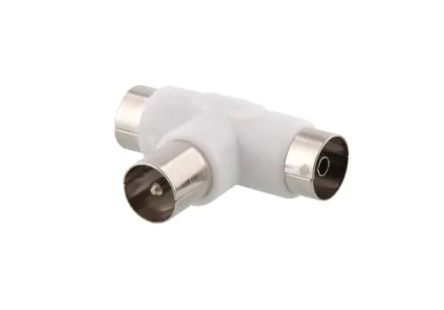 t-nb-adaptateur-antenne-tv-9-5mm-m-le-2-x-9-5mm-femelle image 1