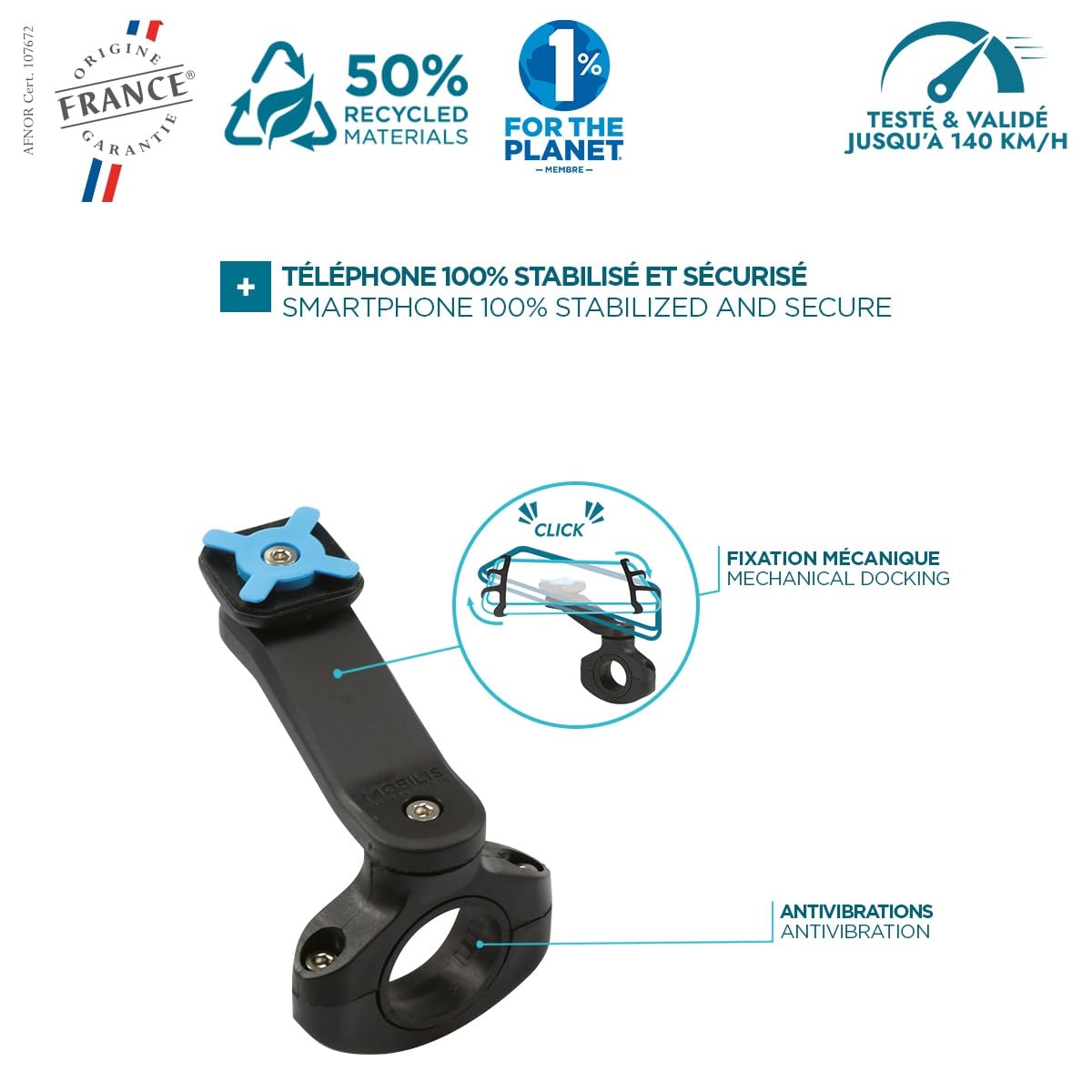 mobilis-u-fix-support-guidon-universel-smartphone-4-7-v-lo-moto-scooter-avec-bra image 6