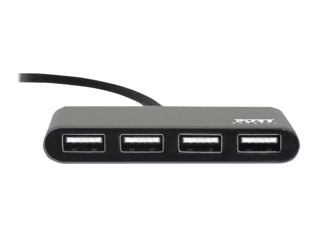 port-designs-port-connect-hub-usb-c-vers-usb-a-4-ports-2-0-480-mb-s image 7