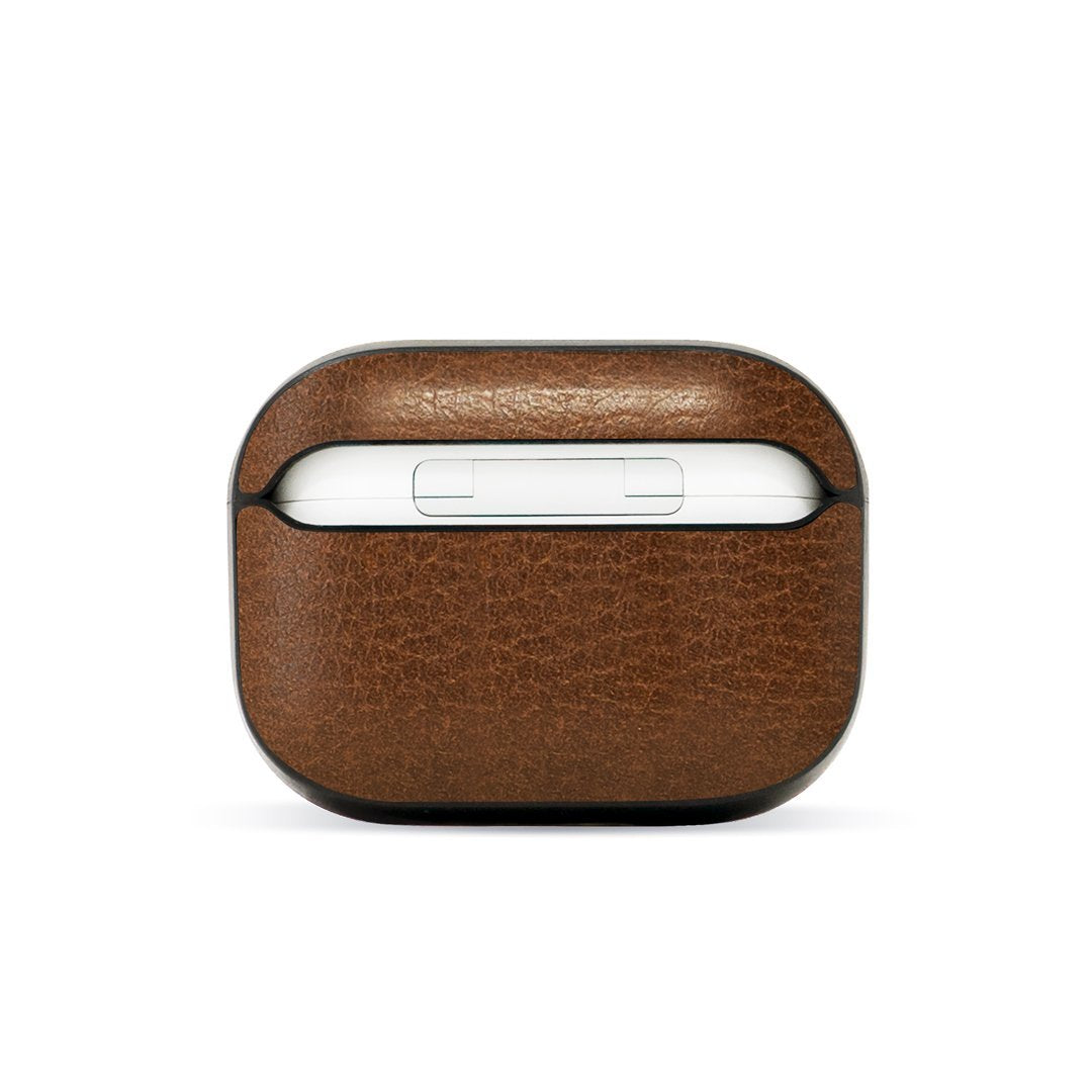 mous-brown-leather-airpods-pro-case-coque-cuir-marron-ultra-protectrice image 5