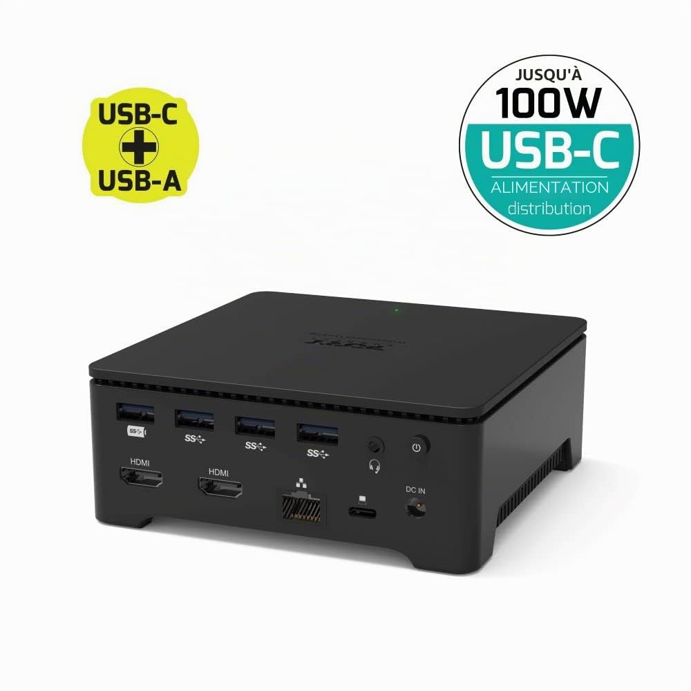 port-connect-station-d-accueil-universelle-office-2-x-2k-usb-c-et-usb-a-100w image 8