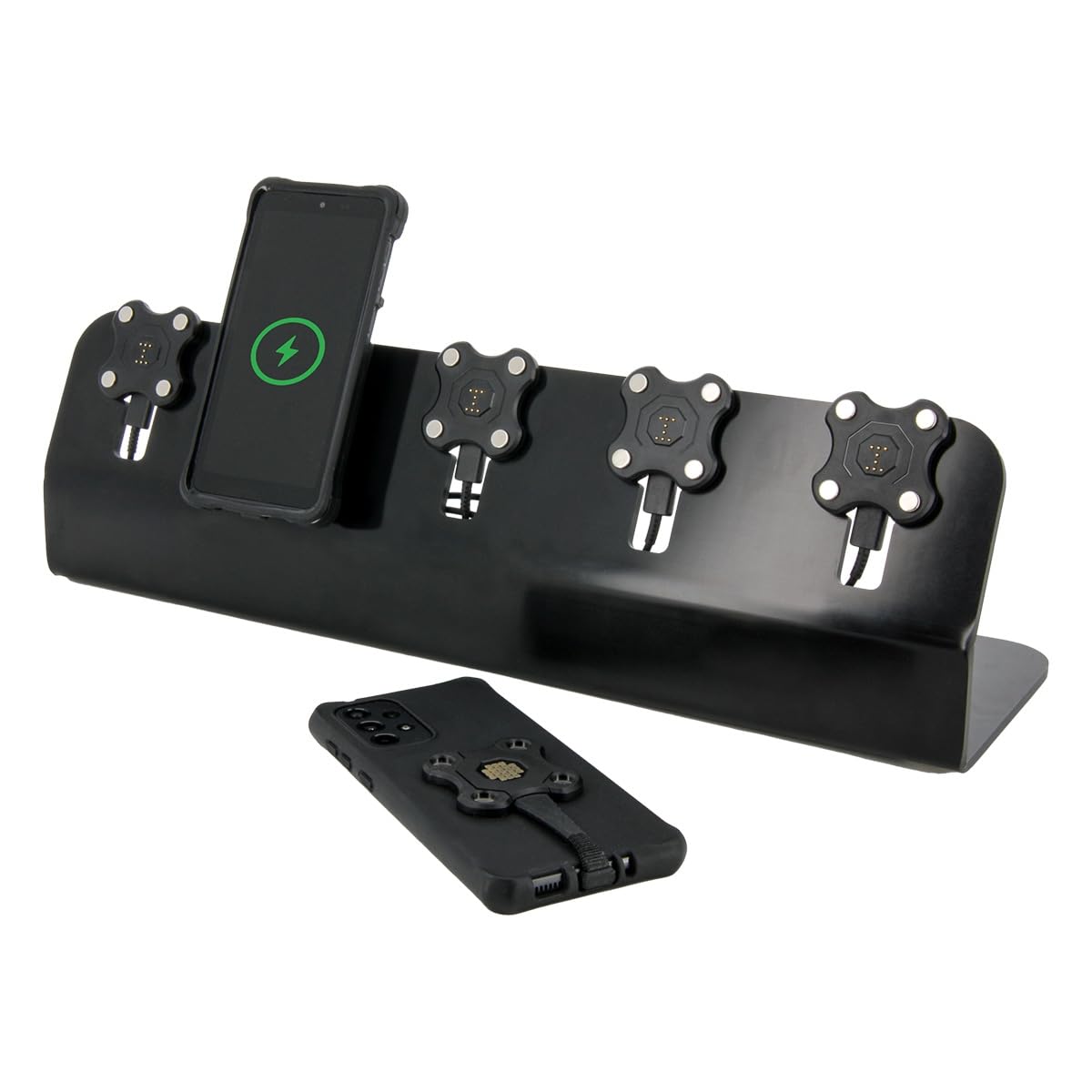mobilis-energia-mobile-dock-5-positions-uk-120w-station-charge-simultan-e-noir image 1
