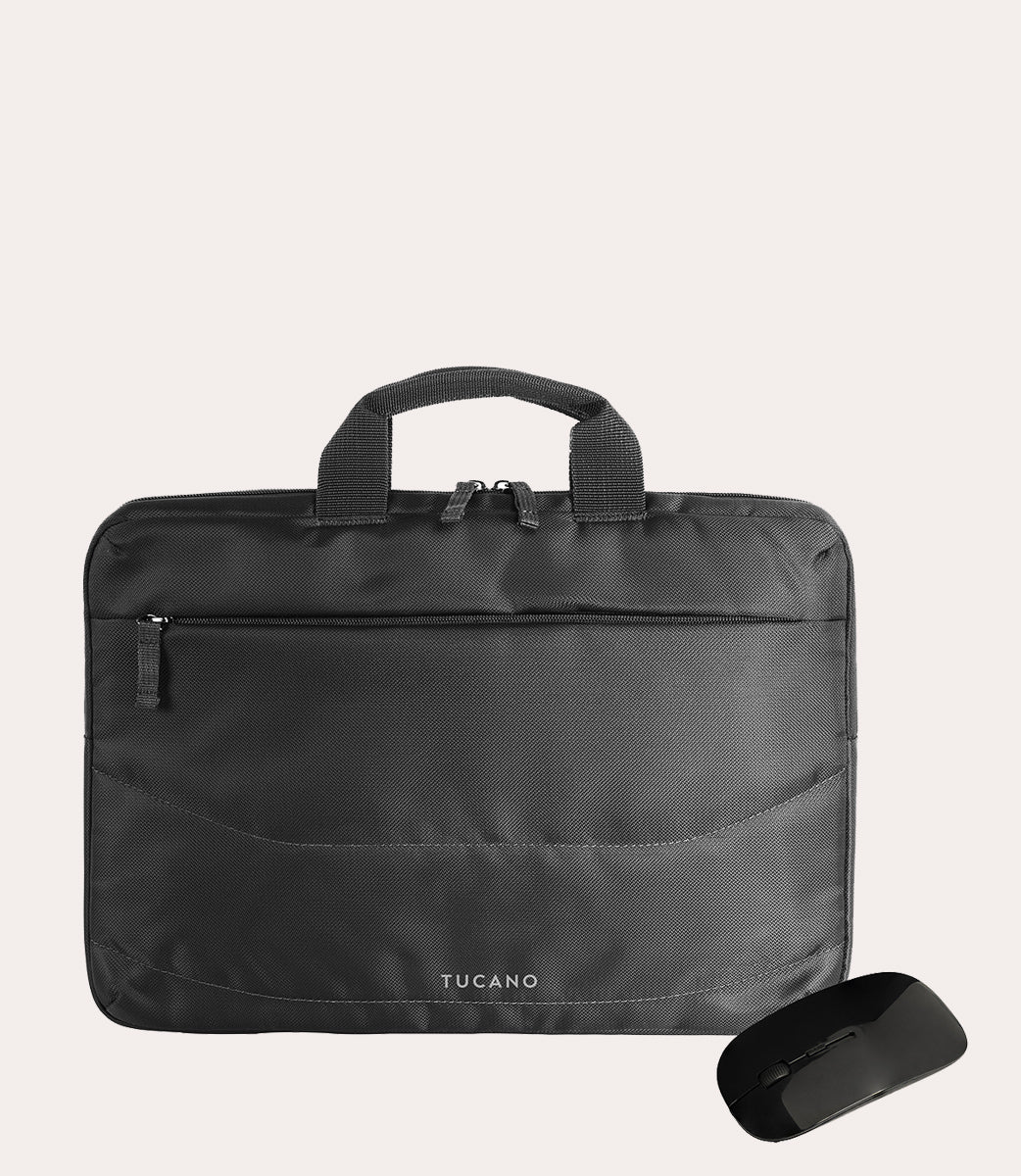 tucano-idea-bundle-14-sacoche-ordinateur-14-pouces-avec-souris-sans-fil-incluse- image 1