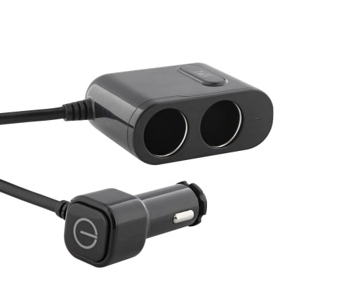 t-nb-doubleur-allume-cigares-4-en-1-2x-usb-a-24w-2-prises image 1