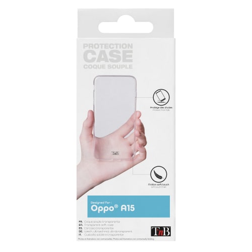 t-nb-coque-souple-transparente-silicone-pour-oppo-a15 image 1