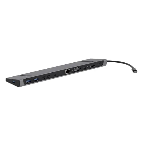 t-nb-station-d-accueil-multifonction-triple-cran-11-en-1-avec-chargeur-usb-c-90w image 1