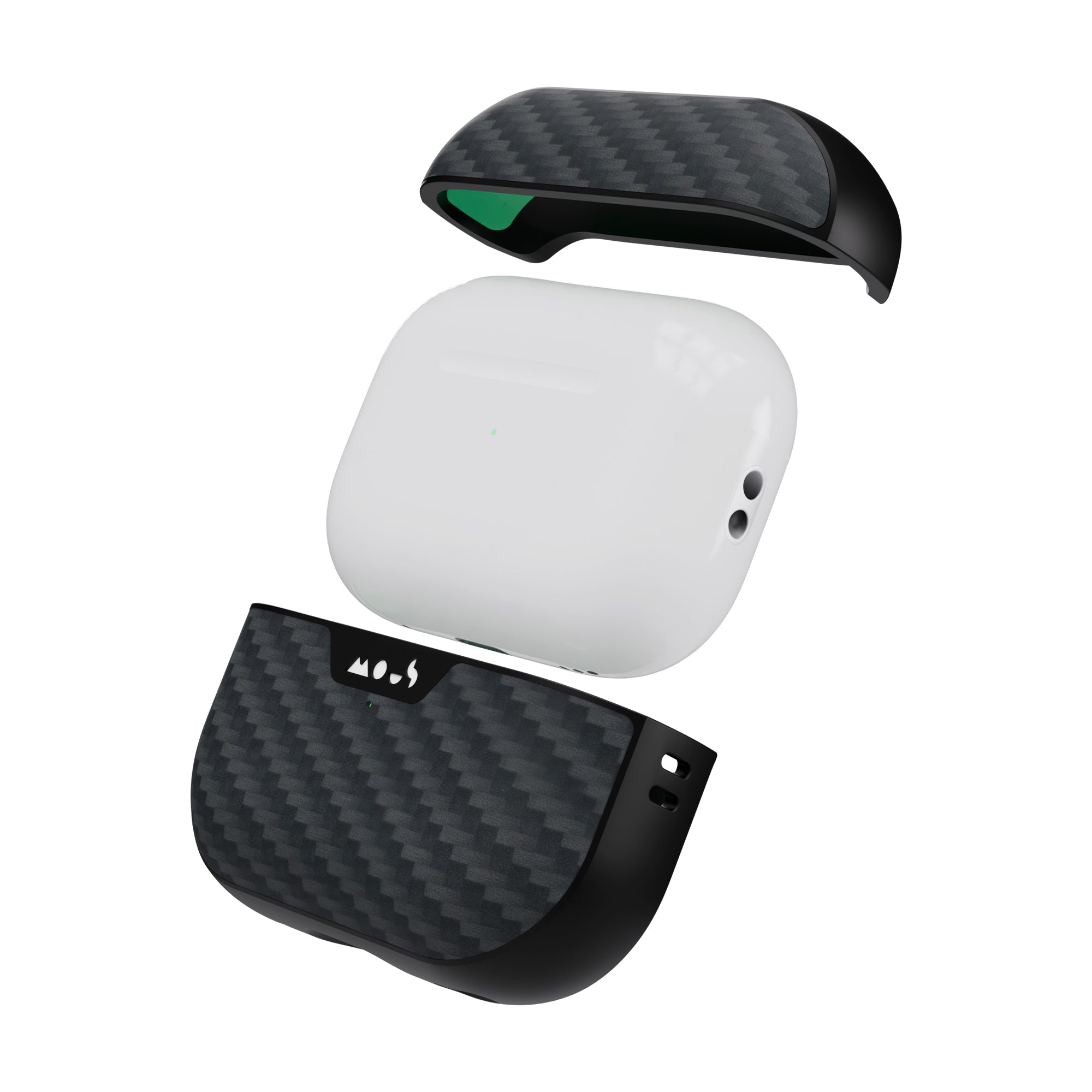 mous-coque-airpods-pro-fibre-aramide-noire-ultra-protectrice image 4