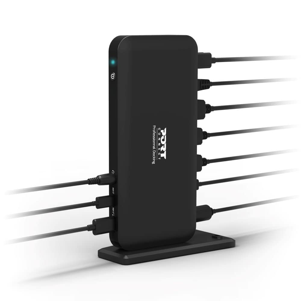 port-connect-station-d-accueil-de-bureau-usb-c-3-x-4k-9-p-riph-riques-85w image 7