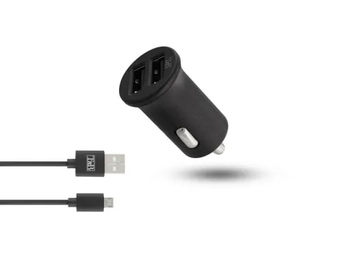t-nb-chargeur-allume-cigares-2x-usb-a-12w-c-ble-micro-usb-1m image 1