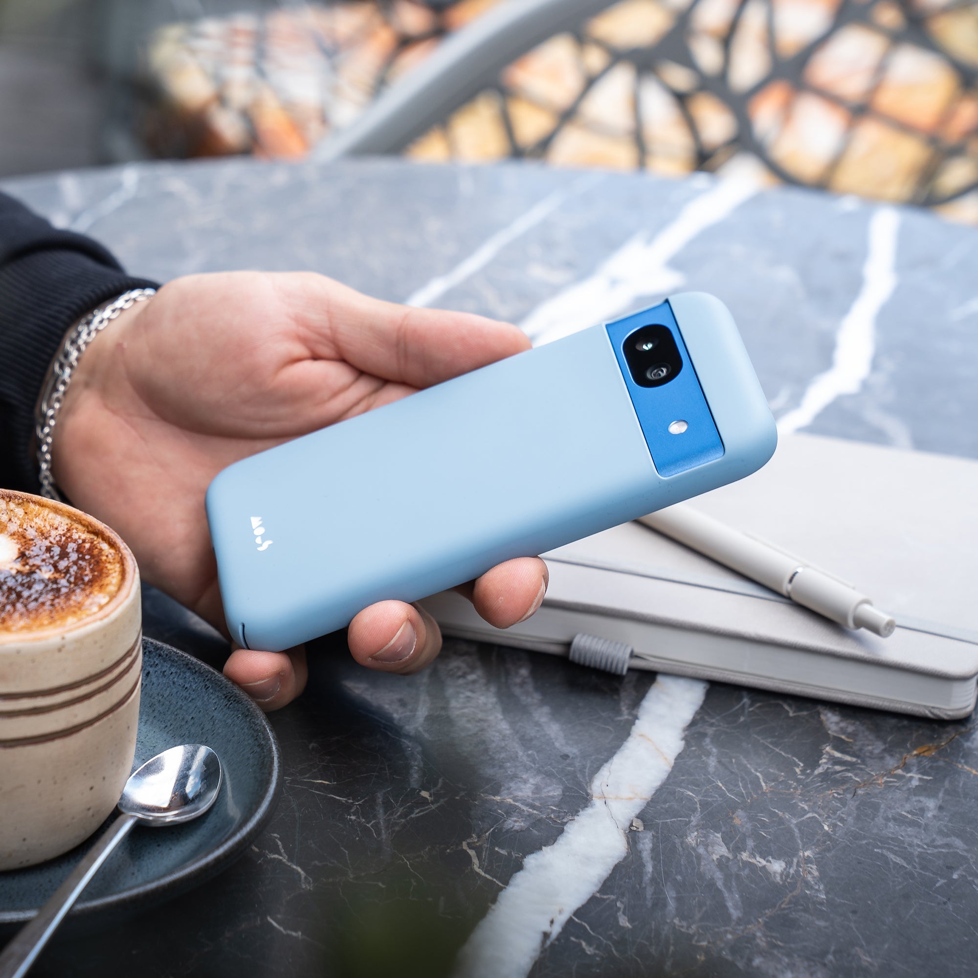 mous-super-thin-coque-ultra-fine-stone-blue-pixel-8 image 7