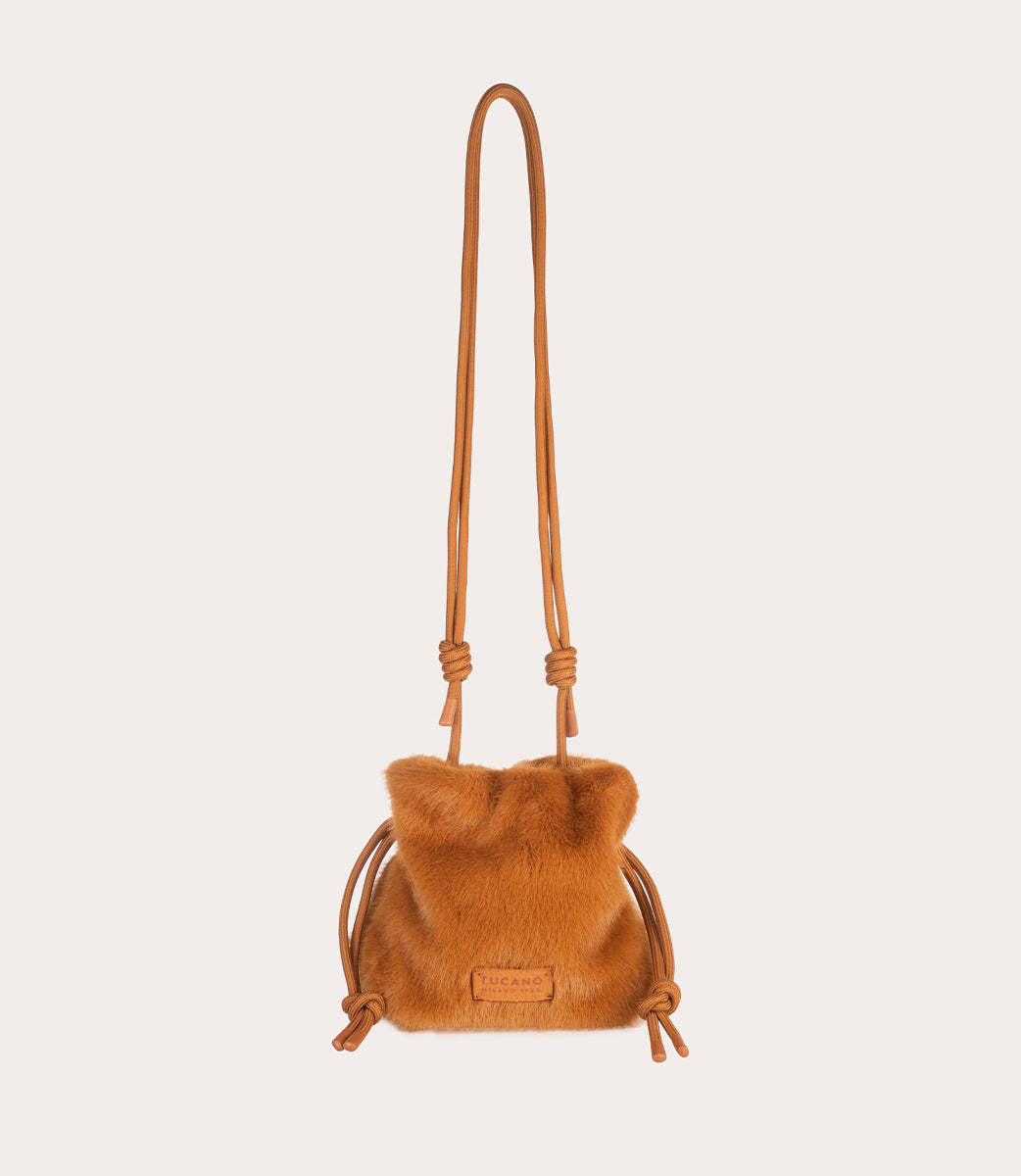 tucano-nina-fur-mini-sac-bandouli-re-fausse-fourrure image 2