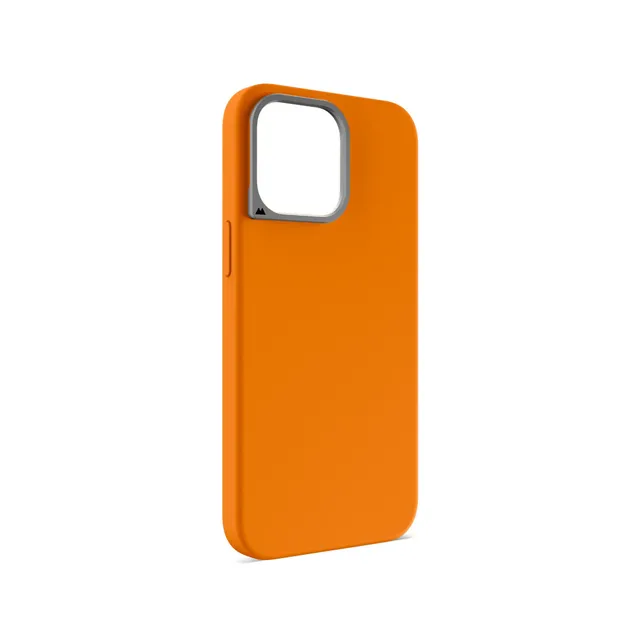 mous-minimalist-coque-silicone-tangerine-magsafe-compatible-pour-iphone-14-pro-m image 1