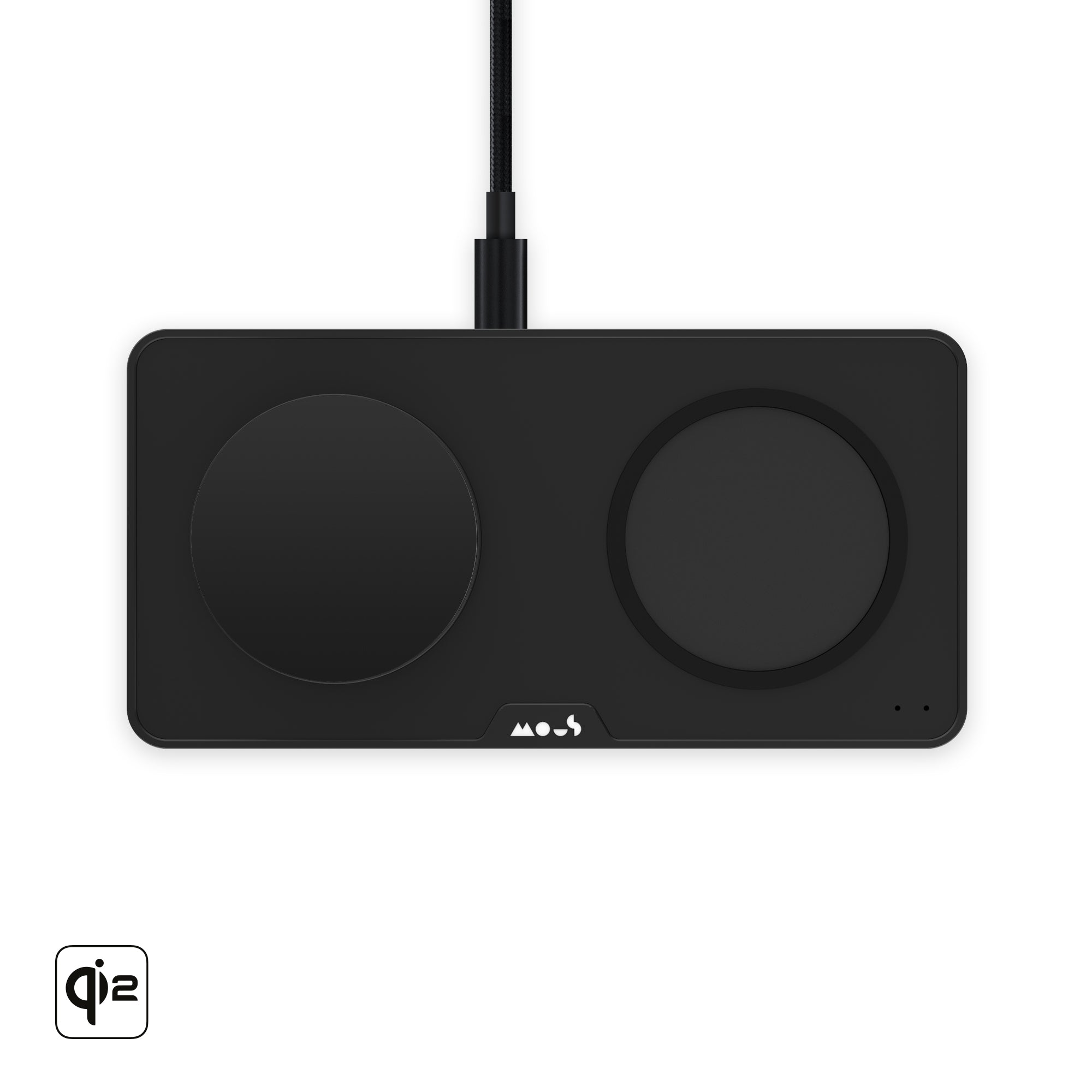 mous-matte-black-station-de-charge-sans-fil-qi2-3-en-1 image 1