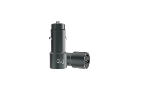 t-nb-chargeur-voiture-usb-c-usb-a-48w-aluminium-recycl-gris-anthracite image 1