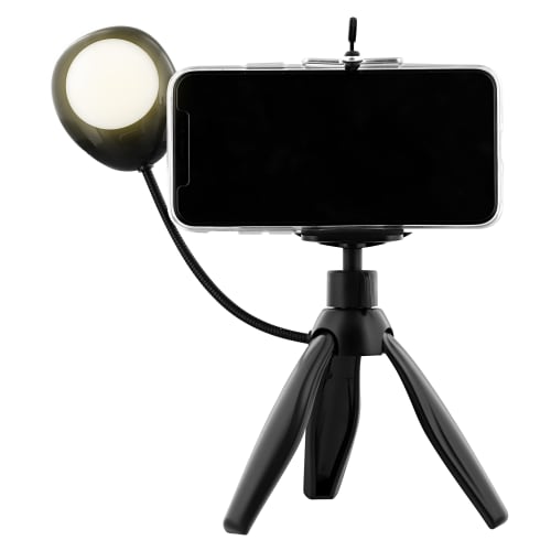 t-nb-influence-mini-tr-pied-smartphone-avec-led image 1