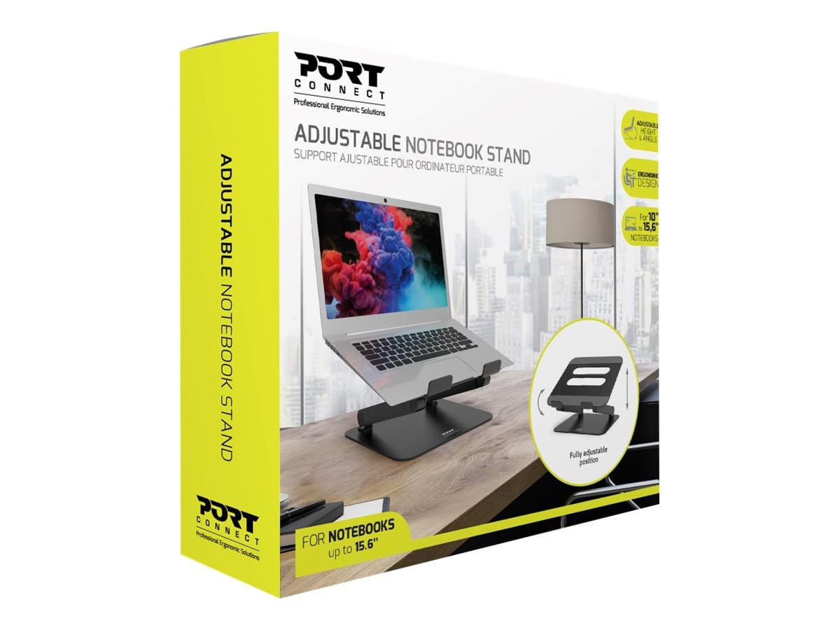 port-designs-port-connect-support-ergonomique-ajustable-pour-ordinateur-portable image 3