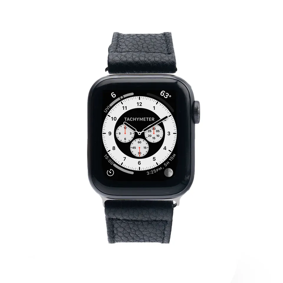 mous-bracelet-en-cuir-noir-pour-apple-watch-confort-quotidien image 1