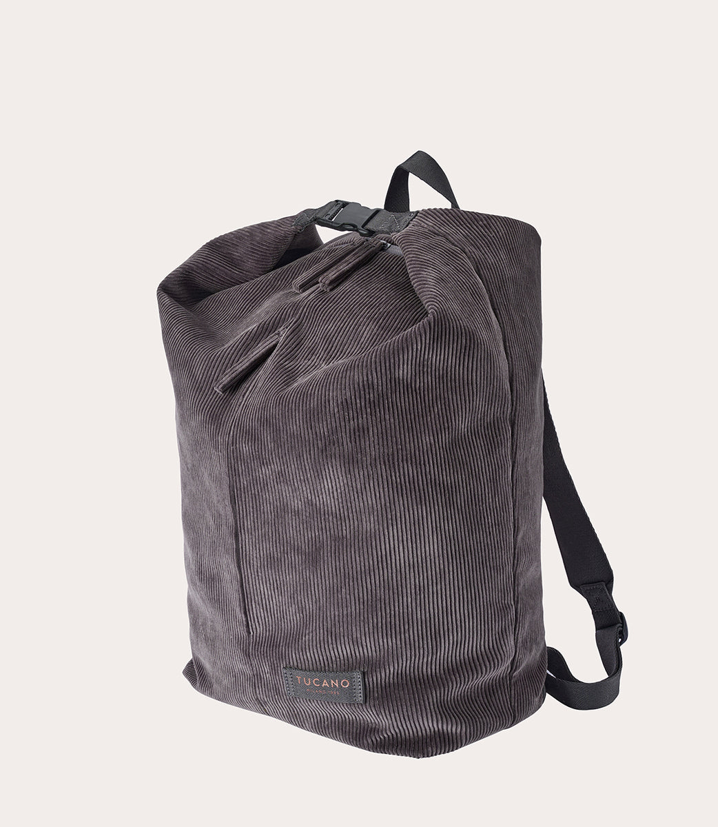 tucano-carry-corduroy-backpack-sac-dos-en-velours-de-coton image 8