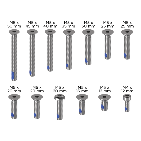quad-lock-remplacement-jeu-de-vis-pour-supports image 1