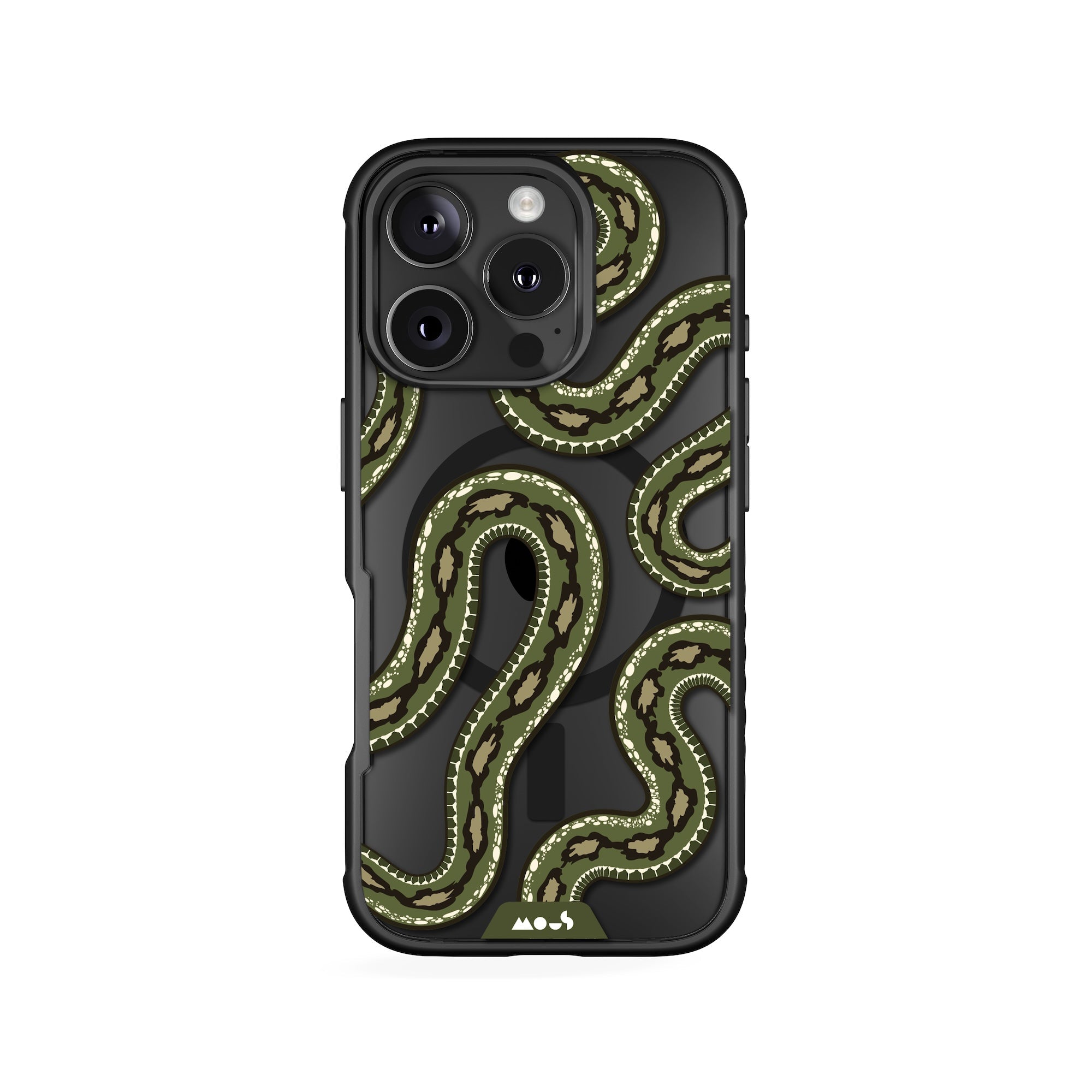 mous-green-tree-python-serpent-coque-de-protection-magsafe-motif-vert image 3