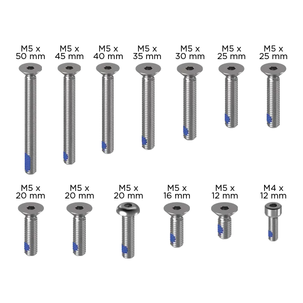 quad-lock-remplacement-jeu-de-vis-pour-supports image 1