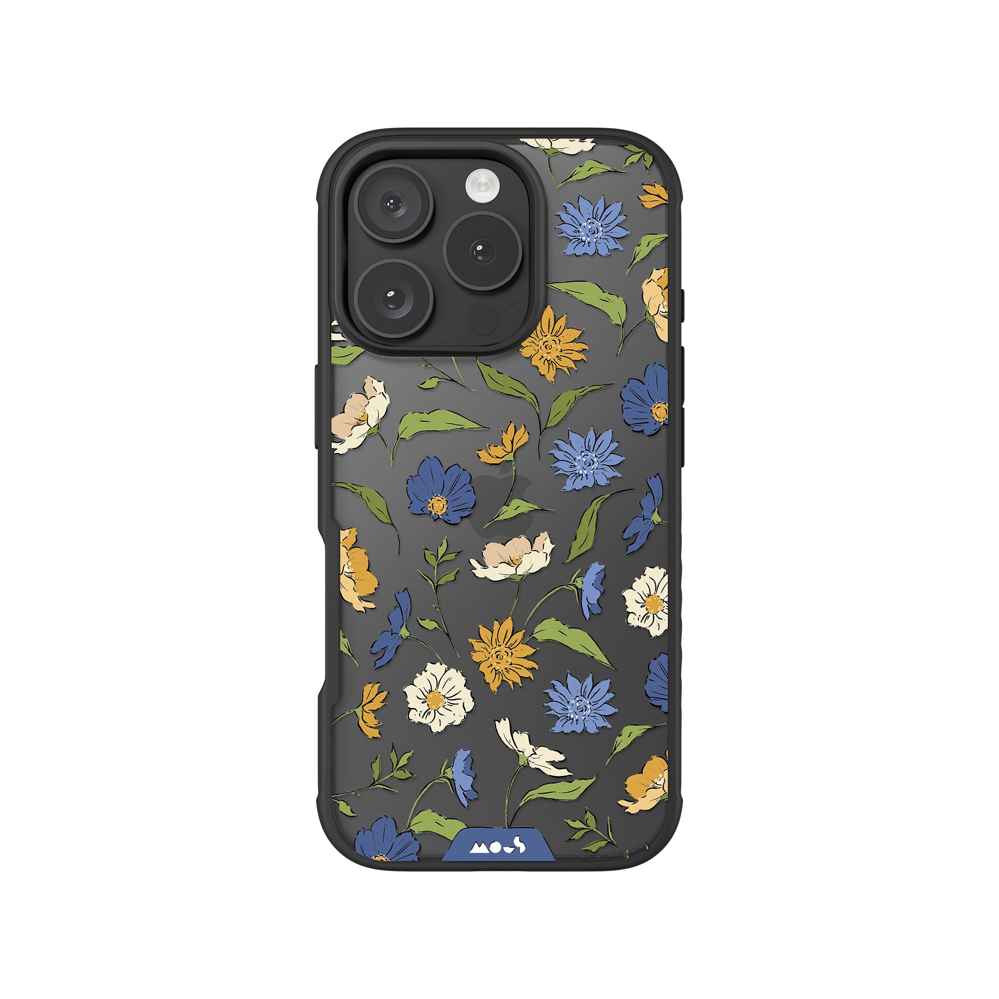 mous-floral-blue-coque-de-protection-iphone-12-fleurs image 8