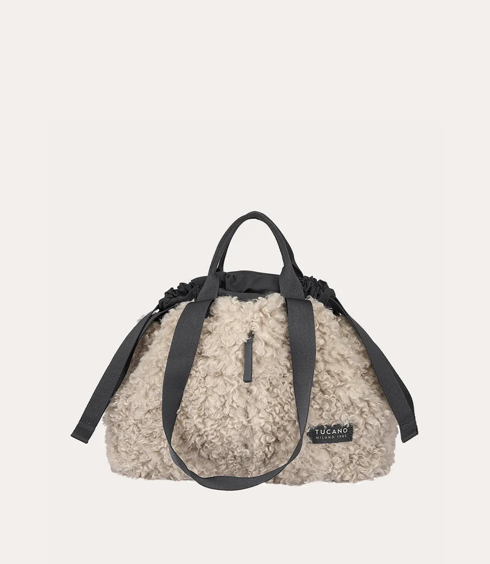 tucano-carry-sheep-small-shopper-fourrure-synth-tique image 1