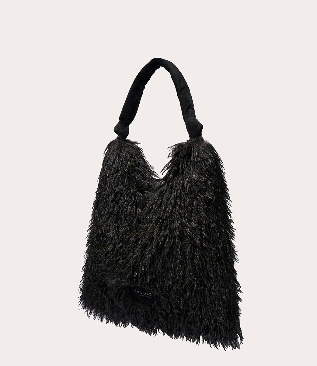 tucano-mongolian-sac-cabas-fausse-fourrure-poils-longs image 2