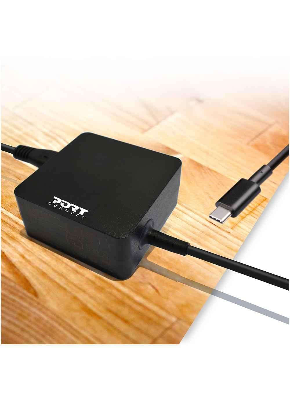 port-connect-alimentation-45w-usb-c-pour-pc-et-smartphone-5v-usb-type-c-prise-uk image 3