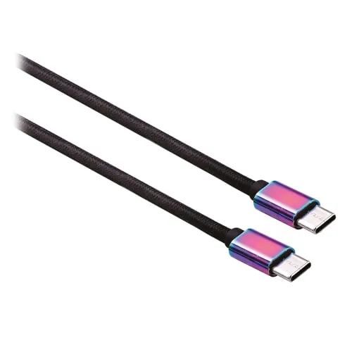 t-nb-c-ble-usb-c-vers-usb-c-connecteurs-iridium-nylon-tress image 1