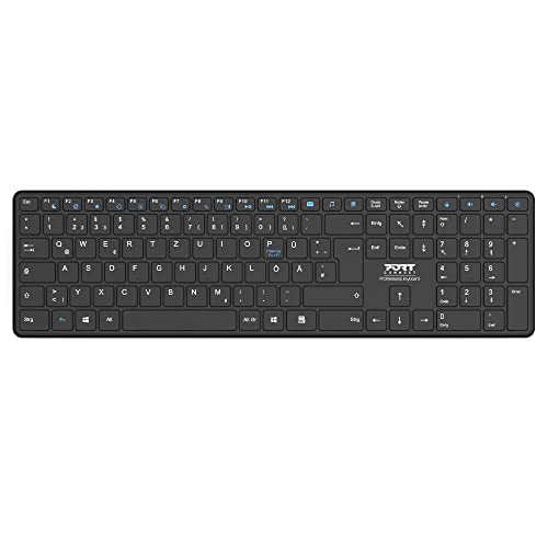 port-designs-port-connect-clavier-bluetooth-rechargeable-usb-c-bureau-noir-de image 8