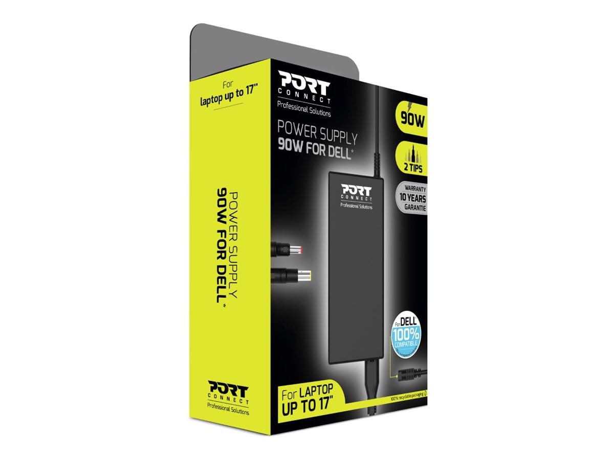 port-designs-port-connect-alimentation-pc-portable-dell-90w-prise-uk image 2