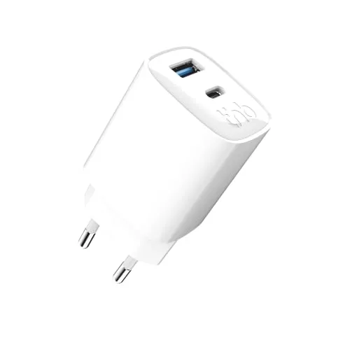 t-nb-chargeur-secteur-gan-45w-1x-usb-c-1x-usb-a-power-delivery image 1
