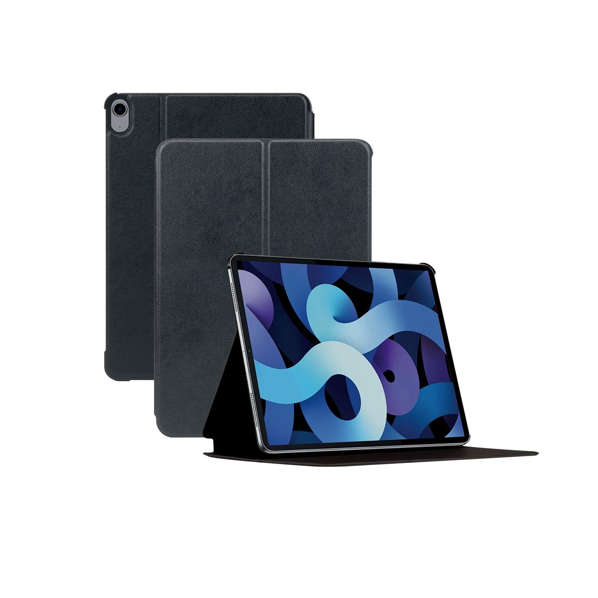 mobilis-folio-ipad-air-10-9-air-5-2022-air-4-2020-support-noir image 1