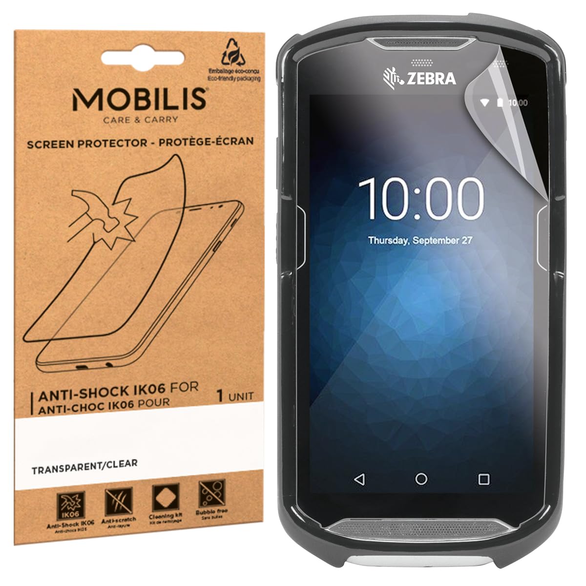 mobilis-film-protection-cran-zebra-tc51-tc52-tc56-tc57-incassable image 3