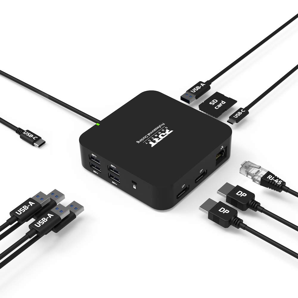 port-designs-port-connect-station-d-accueil-office-2x-4k-usb-c-85w-uk image 1