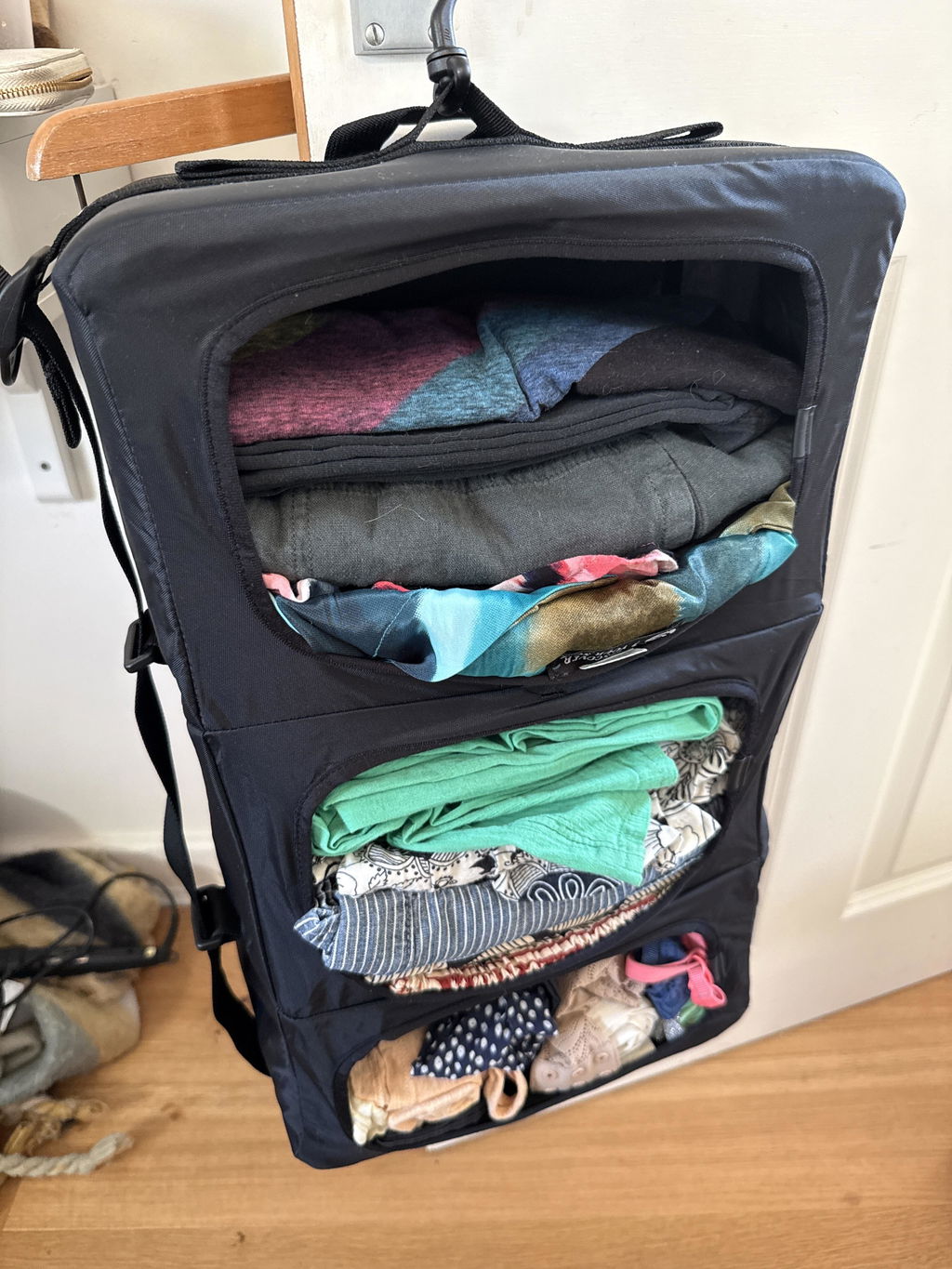 Très pratique en valise cabine