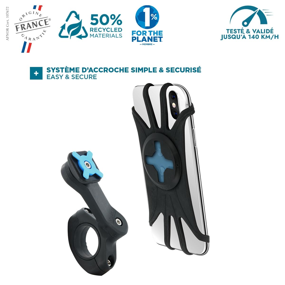 mobilis-u-fix-support-guidon-universel-smartphone-4-7-v-lo-moto-scooter-avec-bra image 3