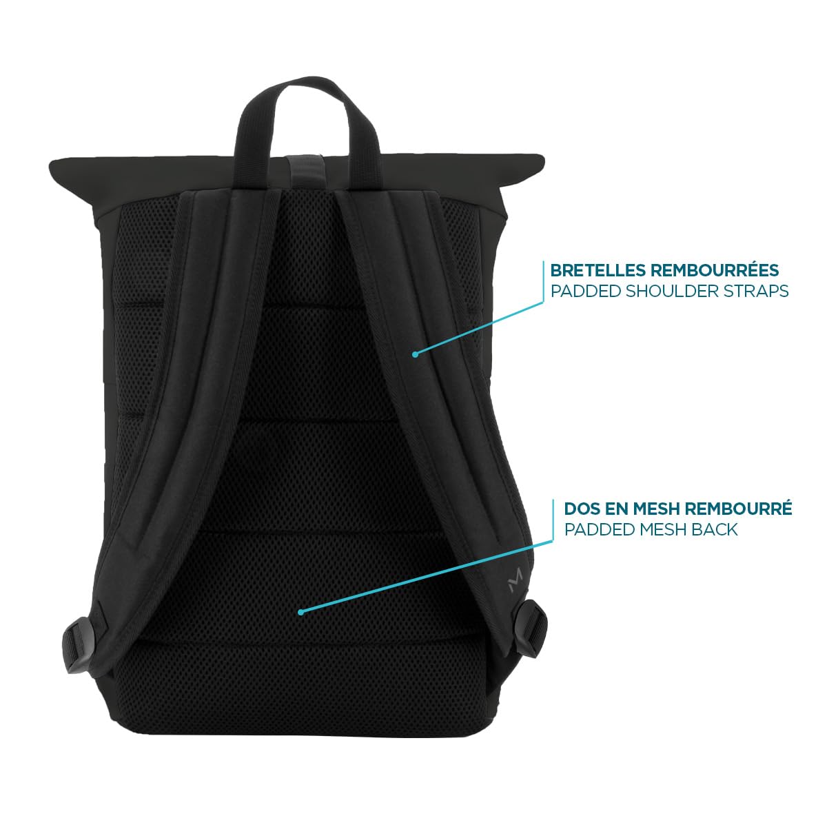mobilis-origine-sac-dos-urbain-roll-top-14-16-16l-d-perlant-noir image 4