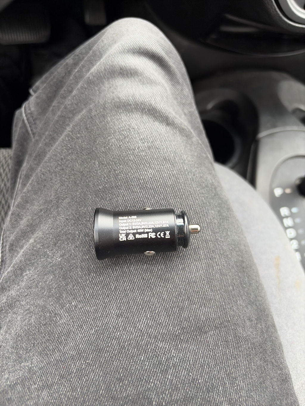 Charge vite, ne bouge pas