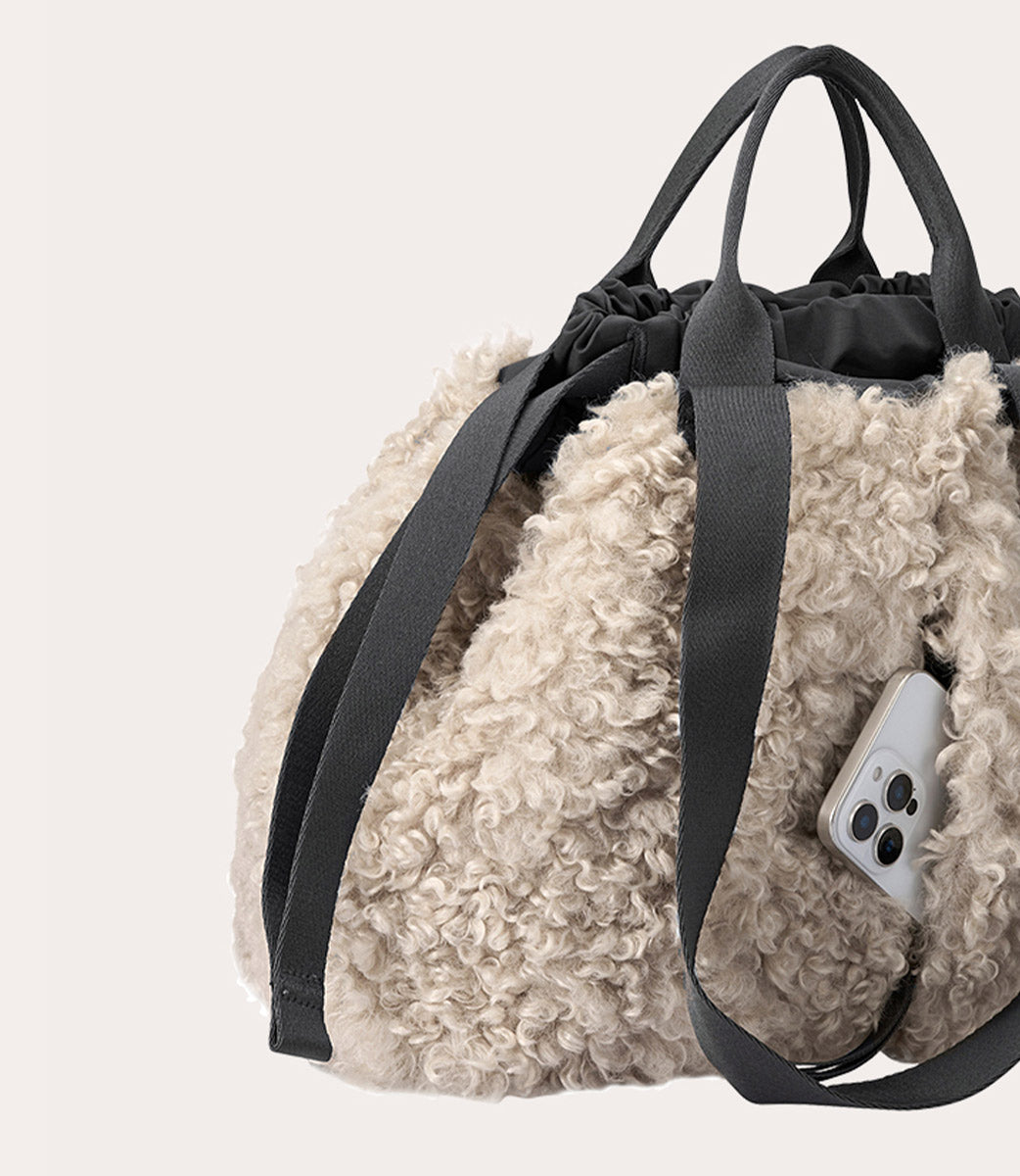 tucano-carry-sheep-small-shopper-fourrure-synth-tique image 5