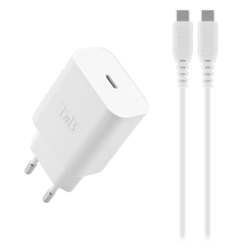 t-nb-pack-charge-secteur-1-usb-c-20w-c-ble-usb-c-power-delivery image 1