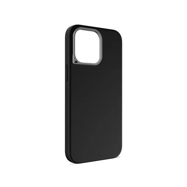 mous-minimalist-coque-silicone-noire-compatible-magsafe-pour-iphone-14-pro-max image 1