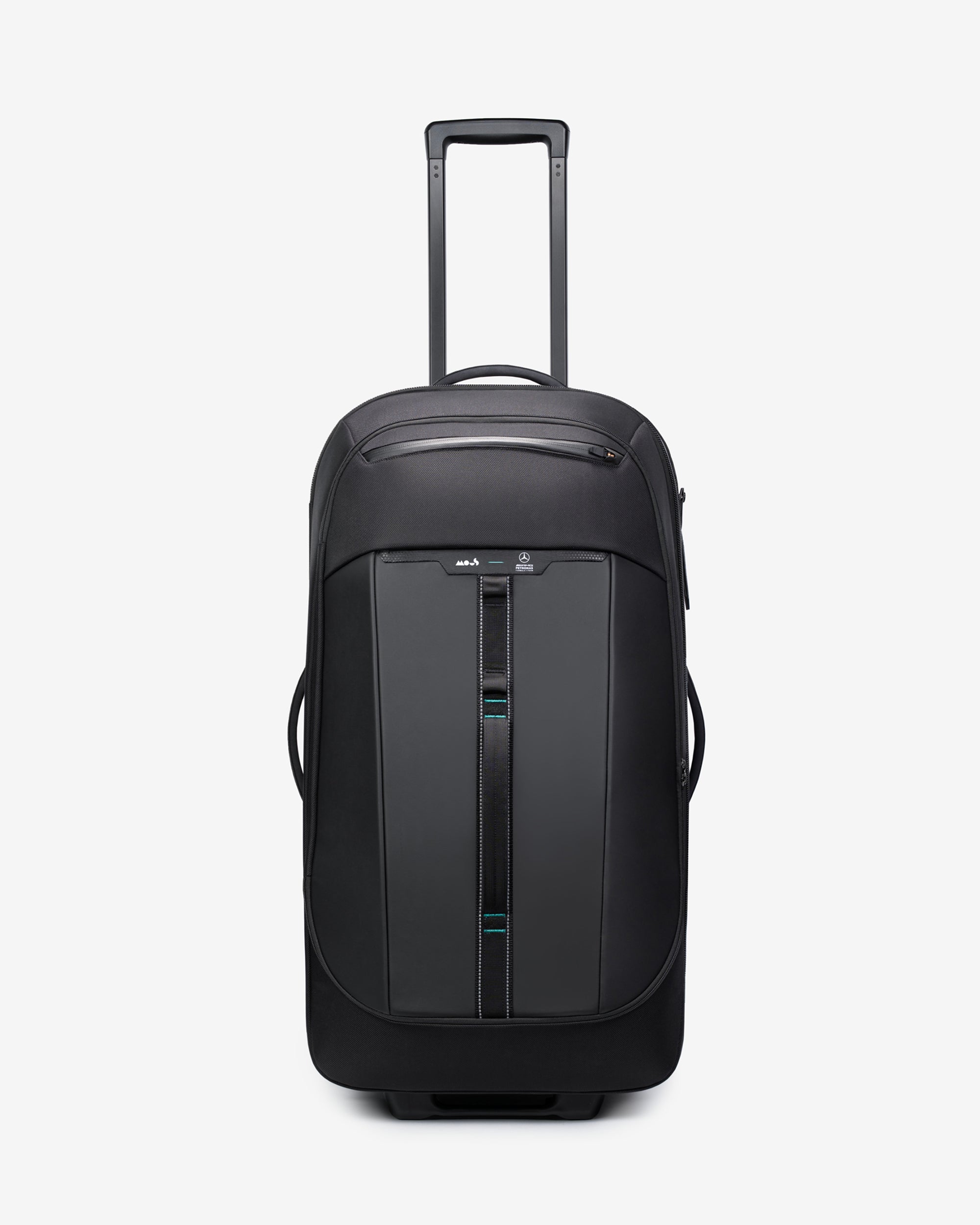 mous-optimal-x-mercedes-amg-f1-team-duffel-roulettes-105l-black image 2