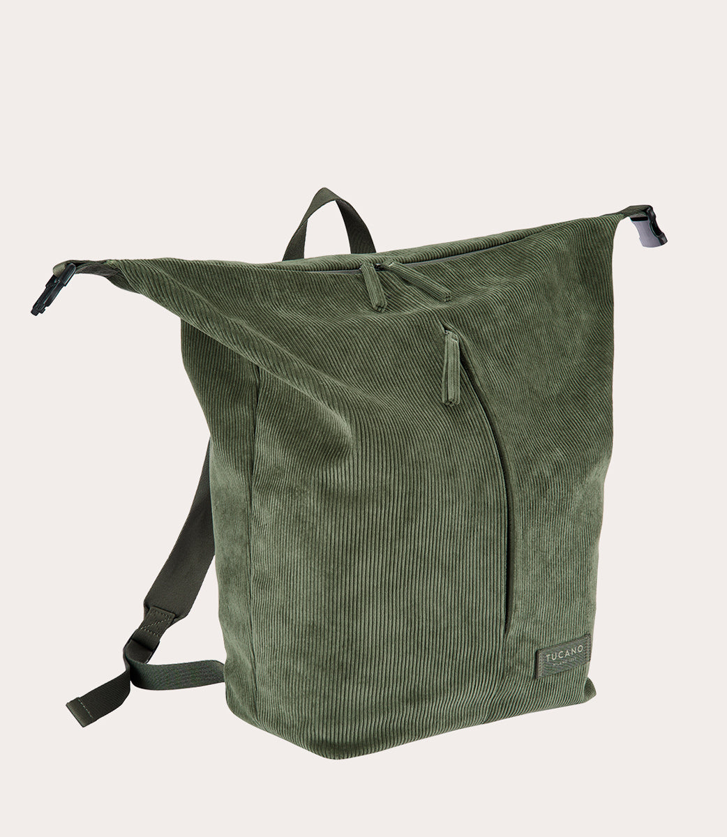 tucano-carry-corduroy-backpack-sac-dos-en-velours-de-coton image 4